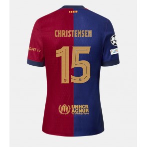 Barcelona Andreas Christensen #15 Hemmatröja 2024-25 Kortärmad